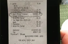 Sportowiec dostał rachunek za lunch na kwotę ponad miliona dolarów. Bo...