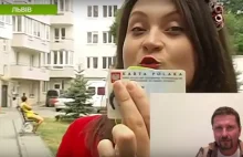 Ukraińska telewizja pokazuje Ukraińcom, jak za opłatą zdobyć Kartę Polaka