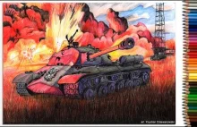Rysuję czołg IS-3 z World of Tanks