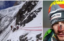 Wyprawa na K2. Adam Bielecki miał wypadek. Spadł na niego kamień