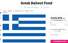 Facet z Anglii zbiera kasę dla zadłużonej Grecji