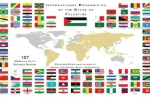Państwa uznające Palestynę za odrębne państwo