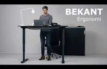 BEKANT - Ergonomi nowe biurko od IKEA