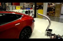 Tesla Model S Charging Arm Prototype