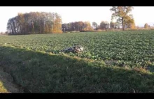 Wypadek motocyklisty DW 933(Pszczyna-Brzeszcze) ku przestrodze