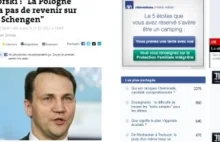 Sikorski broni Orbana na łamach "Le Monde"