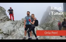 Orla Perć 2 - z Przełęczy Zawrat, na Kozi Wierch. Burza z gradem podczas...