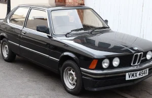 BMW E21 - początek serii "3"
