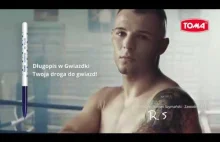 Długopis w Gwiazdki reklamowany przez zawodnika MMA