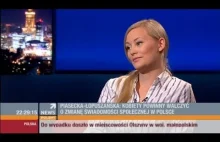 Maria Pisasecka-Łopuszańska (Kobiety dla Narodu) - Wywiad w TV