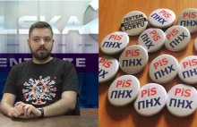 Ukraiński autor wulgarnych plakietek przeciw rządowi PiS skarży się na hejt