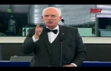 Korwin-Mikke ostro na debacie o Polsce w PE (19.01.2016
