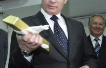 Putin sięga po złoto. Rosja broni się przed sankcjami i masowo skupuje kruszec