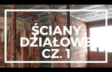 Dom Delicja - Ściany działowe...