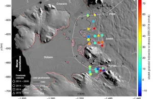 Ciepły ocean i wrażliwe lodowce