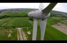 Turbina wiatrowa - Stary Chwalim / Knyki (gm. Barwice, powiat szczecinecki)