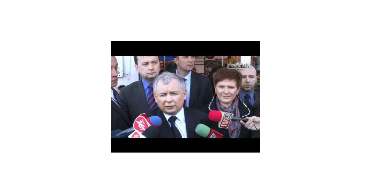 Jarosław Kaczyński 6 lat temu na zakupach twierdził, że ...