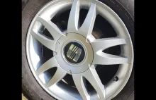 Czyszczenie felg aluminiowych po zimie /cleaning aluminum wheels after w...