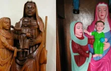 Hiszpańska parafianka zrobiła renowację cennych figur...