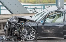 Toruń. Wypadek na moście Piłsudskiego. Sprawca był pijany