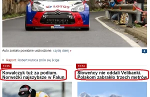 Końcówka tygodnia w sporcie...