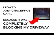 "Sławny" Youtuber zaparkował komuś na podjeździe i odholowano mu samochód