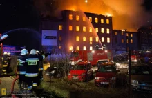 Tarnów: Pożar w starym Młynie Szancera - zdjęcia, Wydarzenia