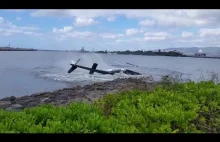 Helikopter rozbija się na Hawajach