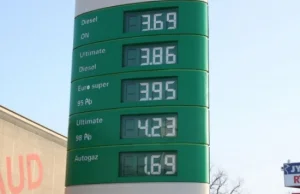Cena paliwa! Paranoja!