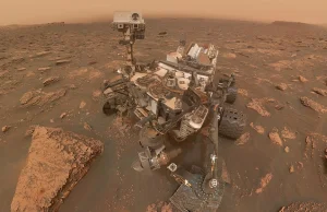 Łazik Curiosity zrobił sobie selfie w okowach potężnej burzy pyłowej