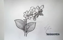 Film animowany - Pszczoła i kwiat (nota 25. ramkę!) BODACOMICS