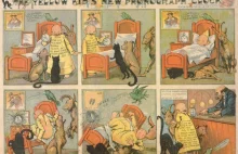 "Yellow Kid" 1896 - pierwszy komiks na świecie.