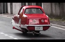 Two-Wheeled, Self-Balancing Gyro-X vehicle from 1967 in action