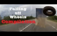 Falling off wheels Compilation