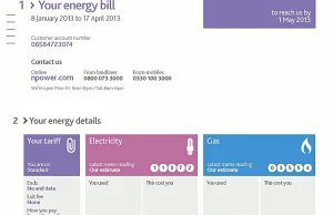 Rachunki za prąd nie były proste nawet po polsku... a tu proszę. Można? Można!