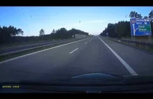 Zaśnięcie za kierownicą na autostradzie A2