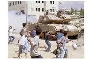 Kamienowanie izraelskiego czołgu