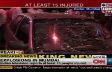 Przynajmniej 13 osób zginęło w serii wybuchów w Bombaju