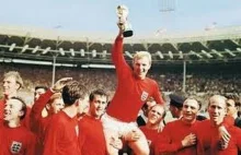 Anglia zdobywa puchar MŚ 1966r. Celebracja.