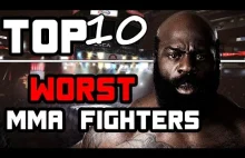 Dziesięciu najgorszych zawodników MMA