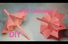 Mini Parasol z Papieru