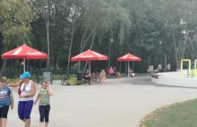 Darmowa? reklama Coca-Coli na dziecięcym wodnym placu w Katowicach