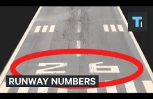 Po co każdy pas startowy ma namalowany dwucyfrowy numer z każdego końca.