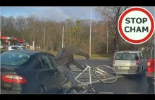 Potrącenie rowerzysty we Wrocławiu
