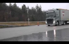 Skuteczność hamulców w nowym Volvo FH.