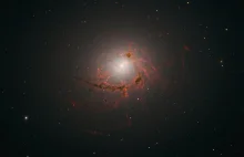 Ta galaktyka jest niszczona przez własną supermasywną czarną dziurę