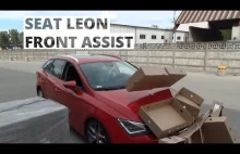 Test systemu Front Assist w Seacie Leon - nie ufaj elektronice...