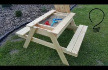 How To Make a Sandbox Picnic Table