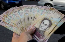 Niechlubny rekord. Inflacja w Wenezueli przekroczyła 40000%