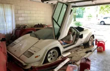 W garażu babci znalazł Lamborghini Countach i Ferrari 308. Są warte miliony